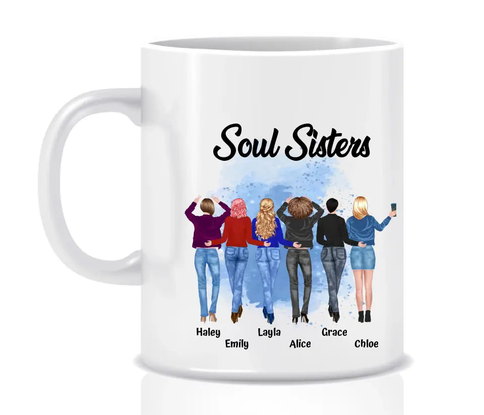 Soul Sisters 2 tot 6 dames