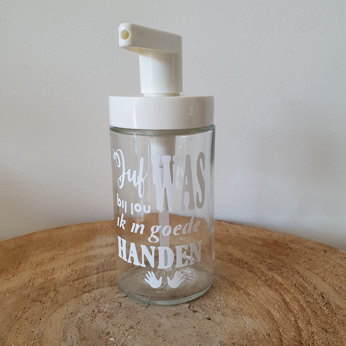 FlexMade zeep pompje juf meester cadeau