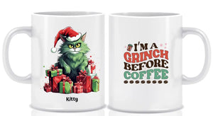 Groene kat à la Grinch