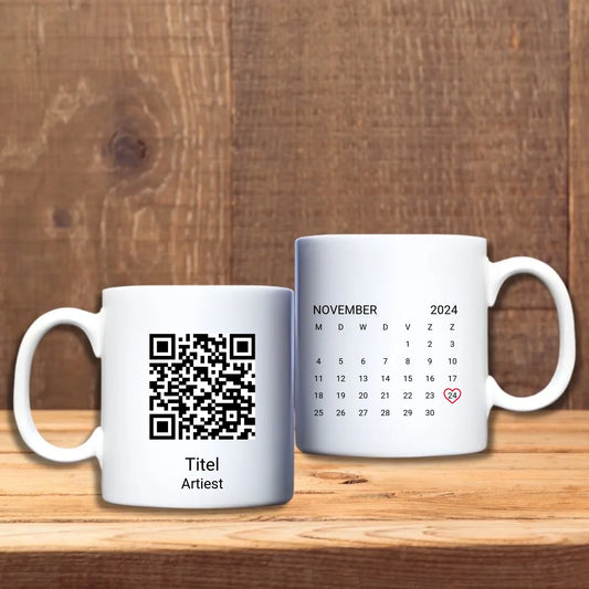 Spotify QR code met datum – gepersonaliseerd muziek cadeau voor speciale momenten