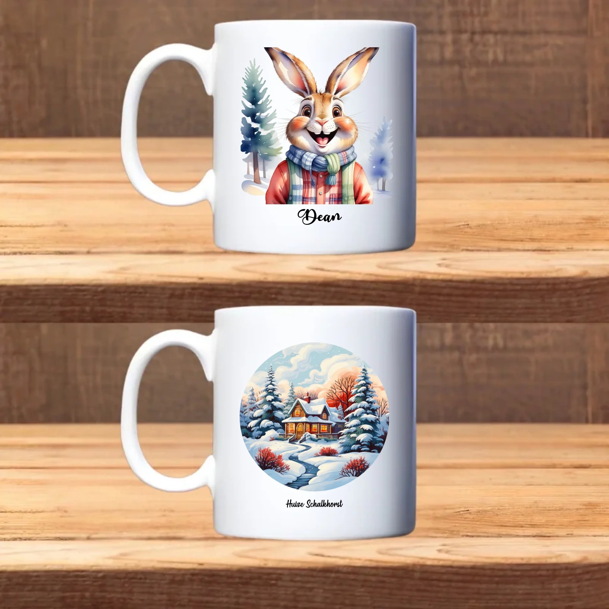 Bundel 2 bekers (2 zijdes)