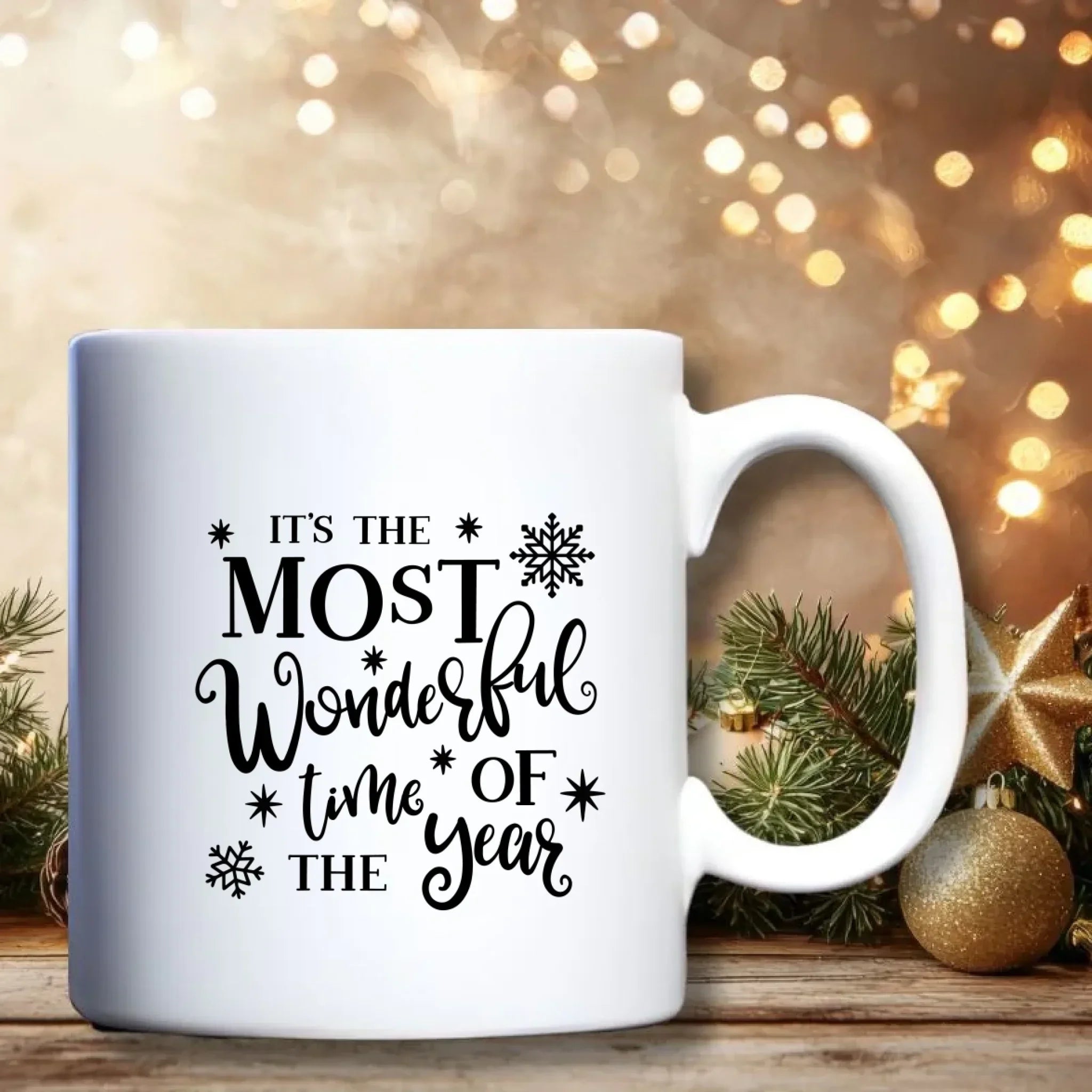 Kerst Mok – Gepersonaliseerde “Familie in pyjama” kerstbeker met aanpasbare personages - Kerstcadeau voor onder de boom