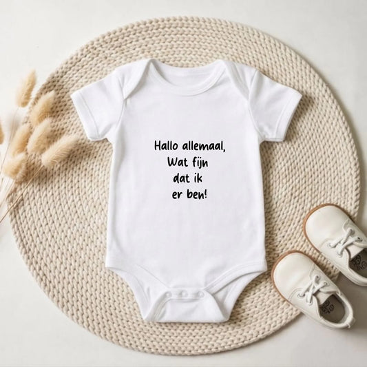 Handgemaakte Luizenmoeder romper uit atelier Kortenhoef