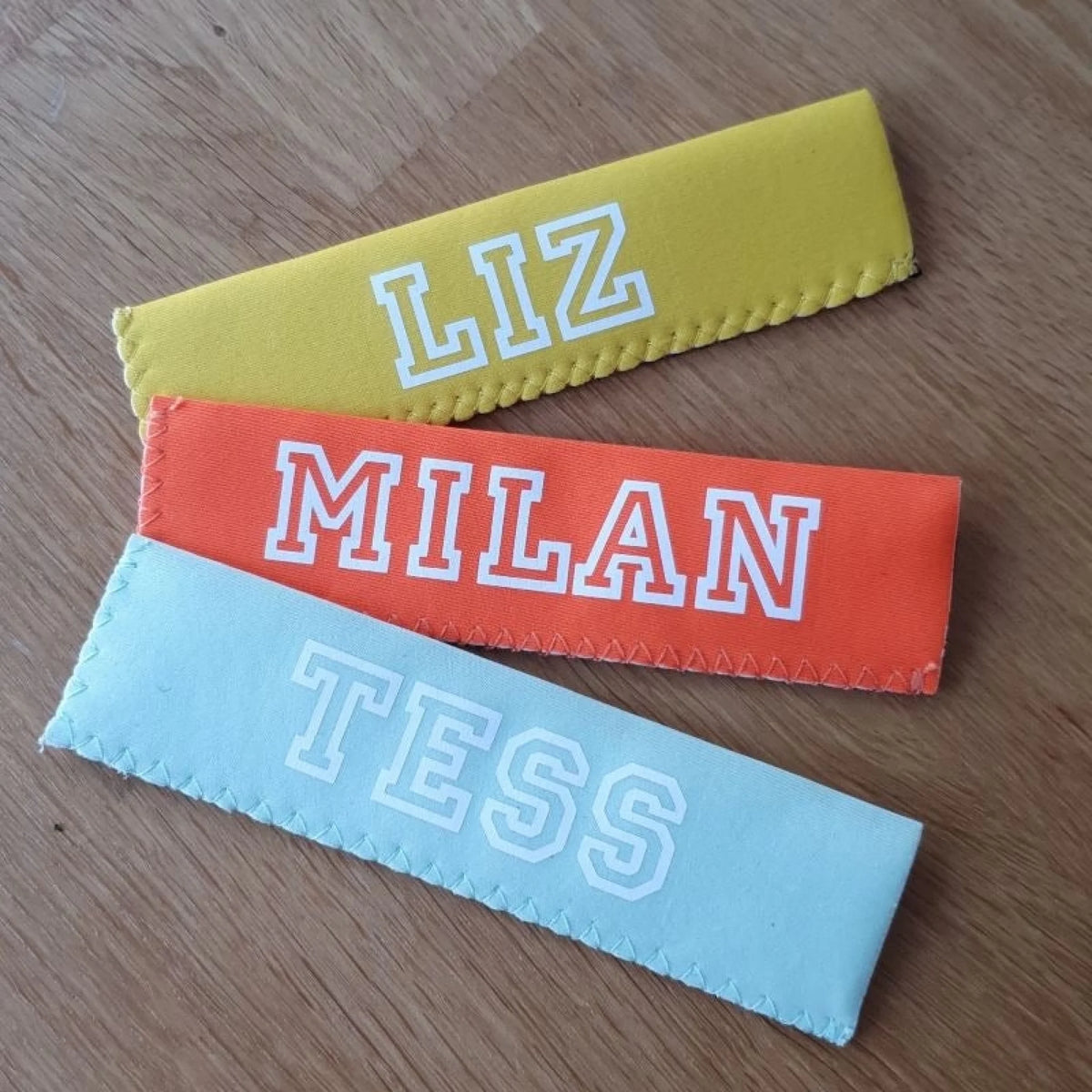 IJslolly hoesje met naam - Uitdelen/Kinderfeestje