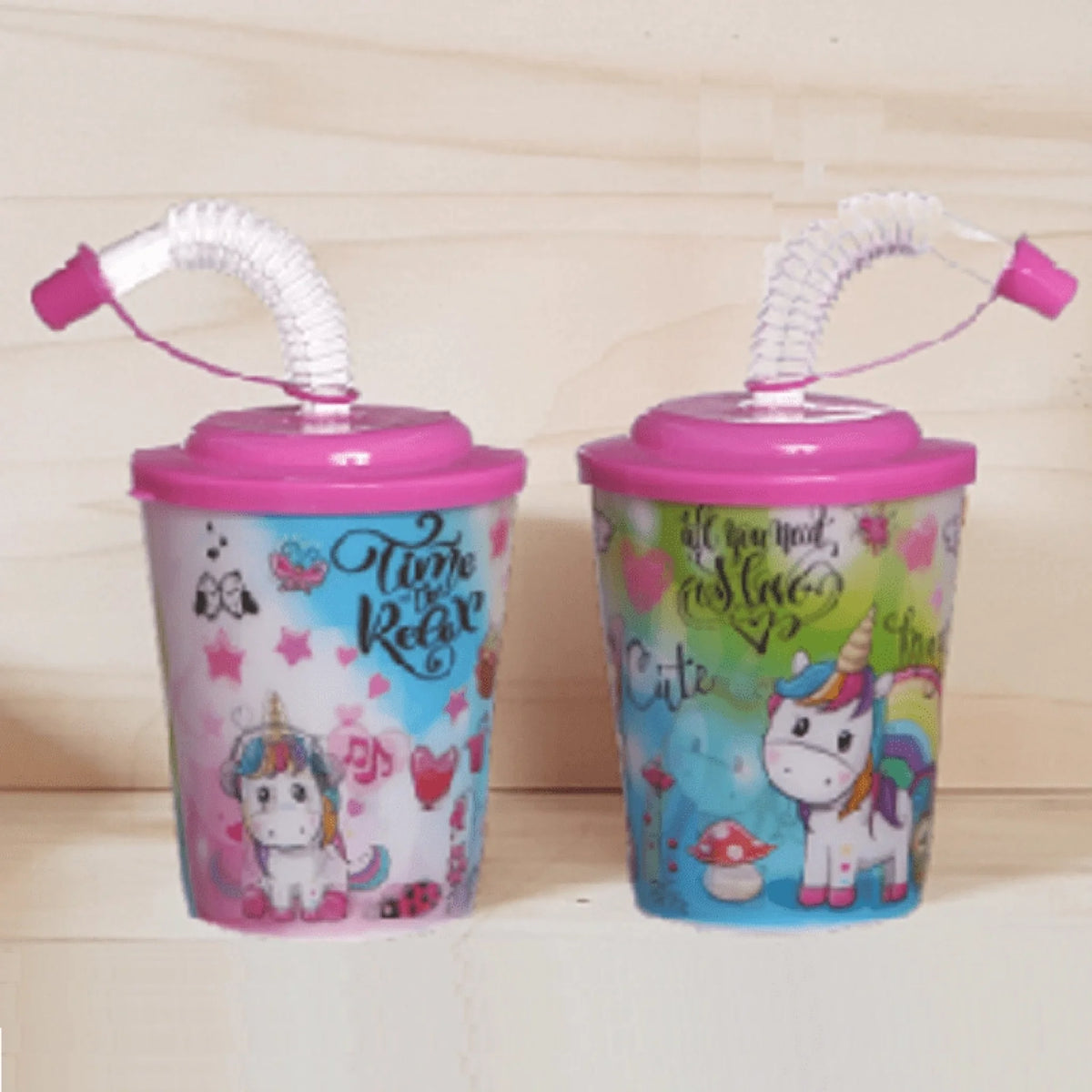 3D-beker met naam, thema Eenhoorn, van FlexMade