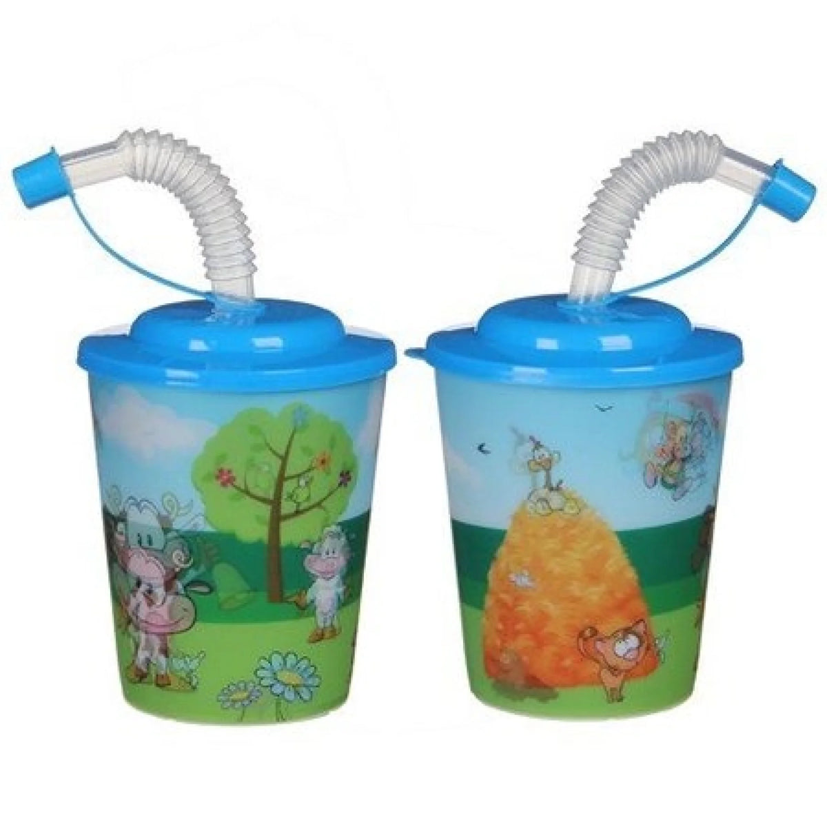 3D-beker met naam, thema Boerderij, van FlexMade
