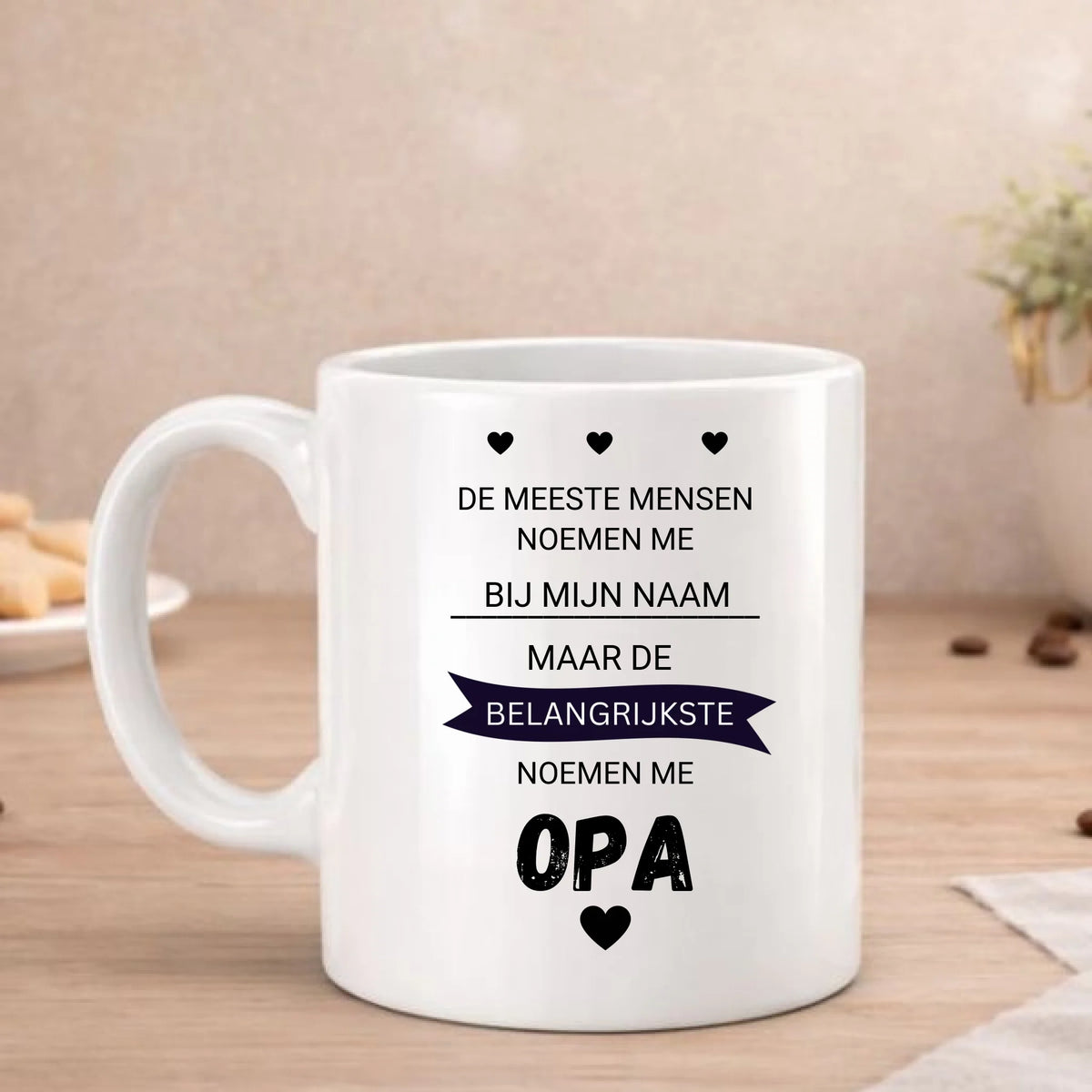 De meeste mensen (opa) beker: De meeste mensen noemen me bij mijn naam, maar de belangrijkste noemen me Opa, FlexMade
