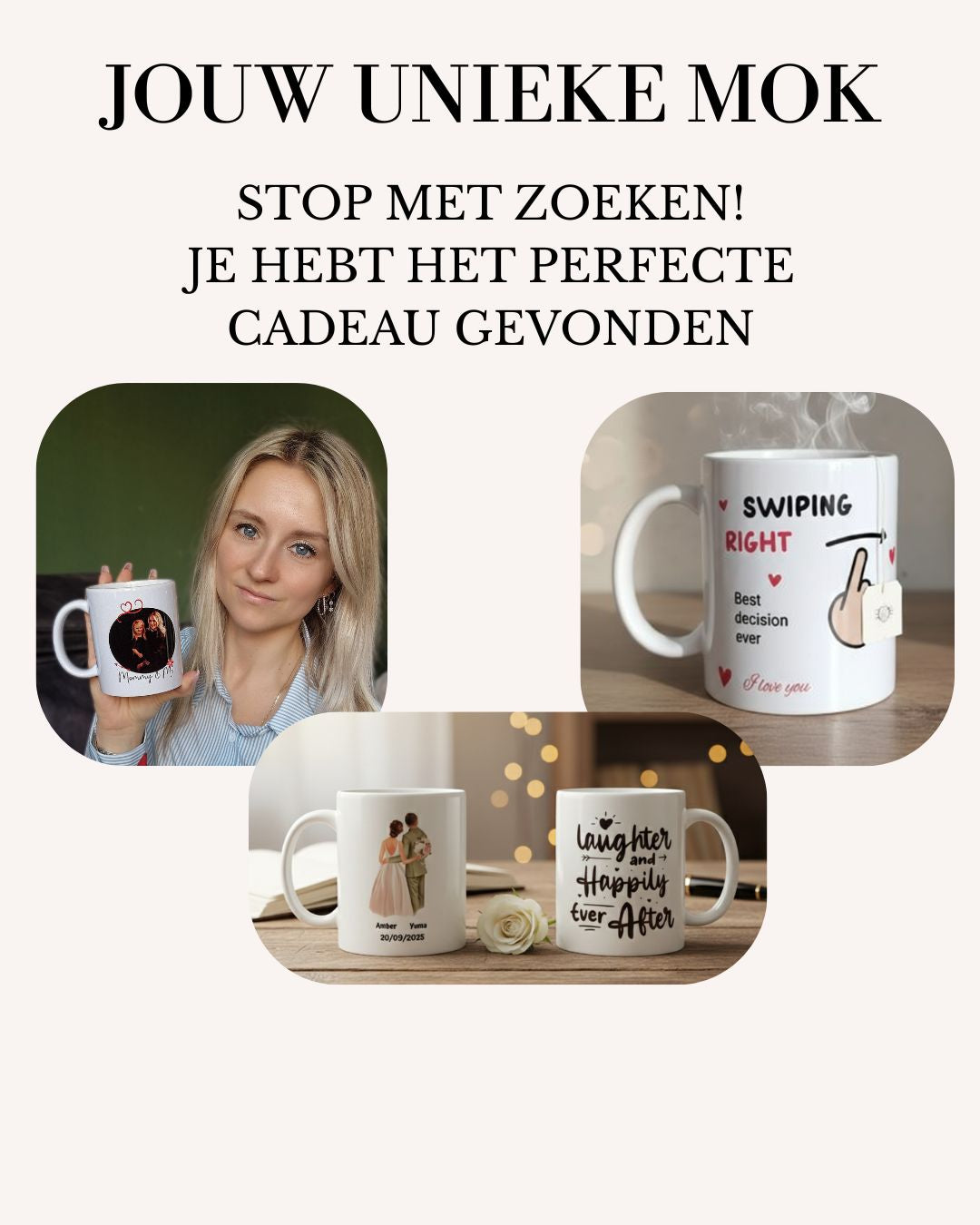 Jouw unieke mok - Persoonlijk, bijzonder en blijvend - debekershop.nl