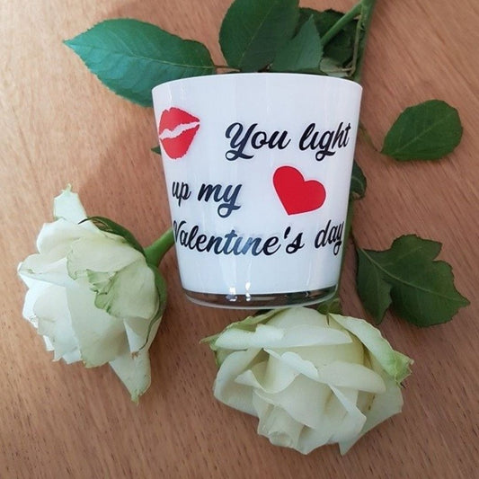 FlexMade You light up my Valentine's day theelichthouder