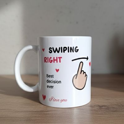 Inspiratie en Projecten debekershop.nl Portfolio - gepersonaliseerde mok voor Valentijn