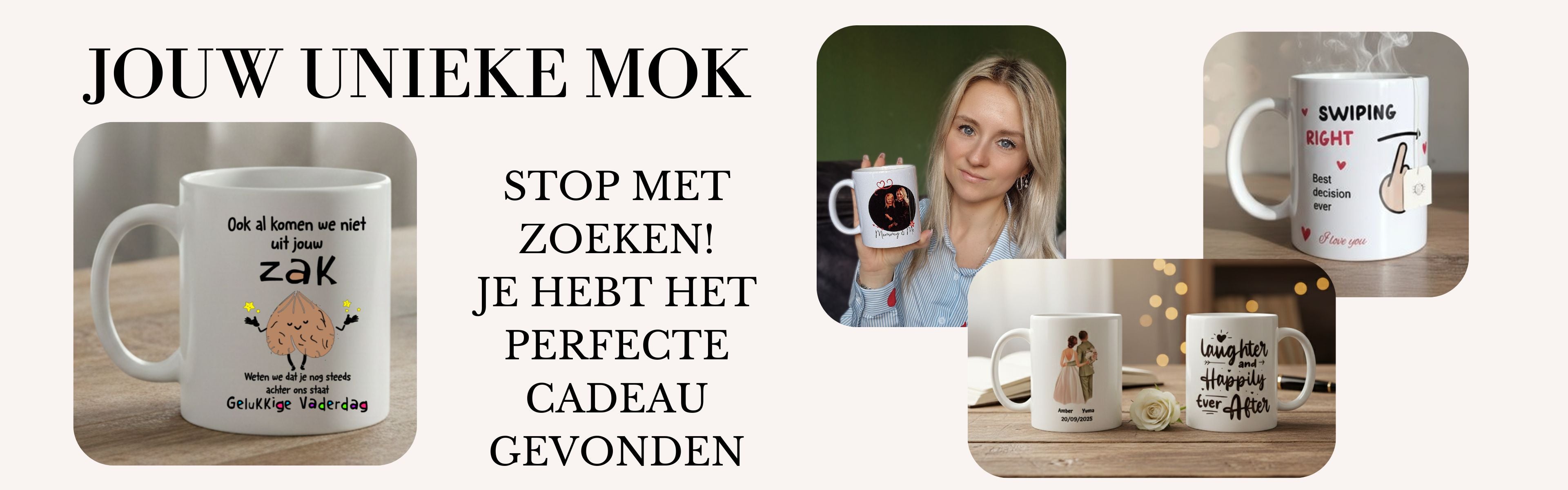 Jouw unieke mok - Persoonlijk, bijzonder en blijvend - debekershop.nl