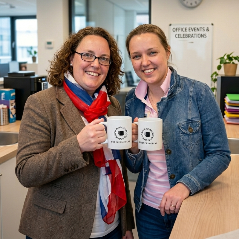 Zakelijke bekers - Ideaal voor op kantoor en als relatiegeschenk - debekershop.nl